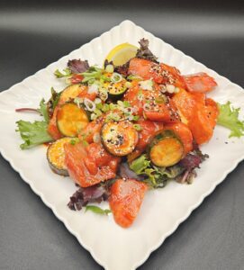 Spicy Salmon & Tuna Sashimi